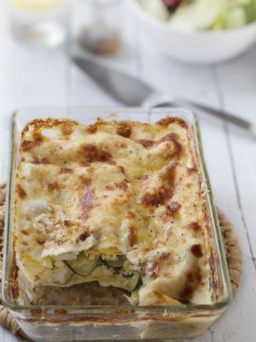 Lasagnes aux courgettes et au chèvre Lasagnes aux courgettes et au chèvre