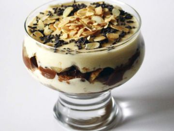 Tiramisu à la banane et au nutella