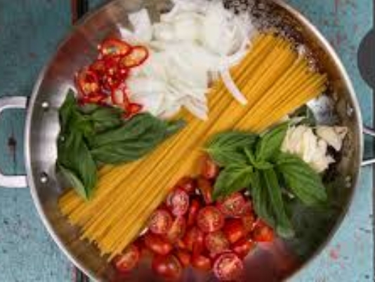 One pan pasta épinards -> rapide One pan pasta épinards -> rapide