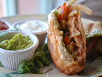 Panini à la mexicaine Panini à la mexicaine