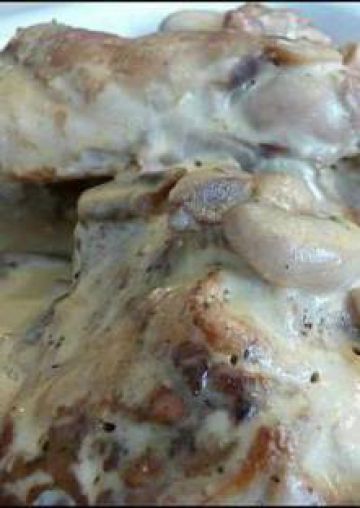 Lapin sauce vin blanc et mascarpone Lapin sauce vin blanc et mascarpone