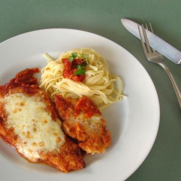 Poulet parmesan Poulet parmesan