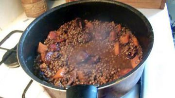 Lentilles chorizo Lentilles chorizo