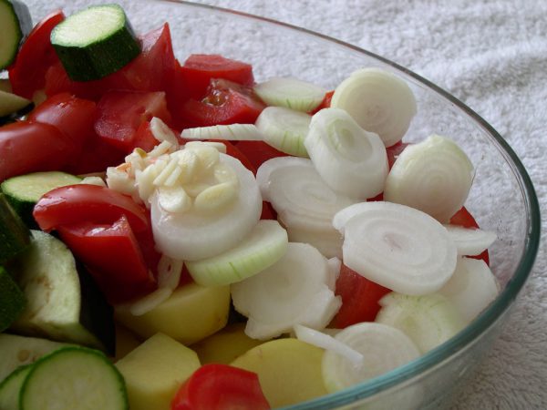 Briam - ratatouille grecque (Crète) Briam - ratatouille grecque (Crète)