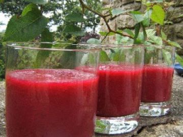 Smoothie de betterave et poire