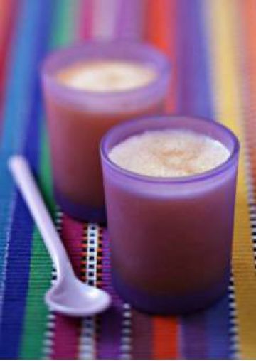 Velouté de melon à la fleur d'oranger