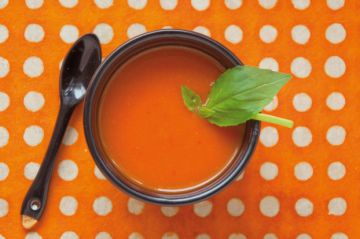 Gaspacho express tomates-basilic Gaspacho express tomates-basilic