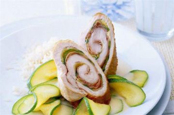 Paupiettes de dinde aux courgettes Paupiettes de dinde aux courgettes