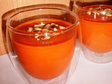 Velouté poivron rouge & tomate Velouté poivron rouge & tomate