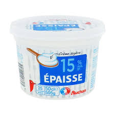 Crème fraîche 15 % Crème fraîche 15 %