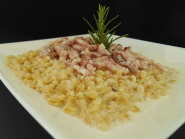 Blé à la carbonara Blé à la carbonara