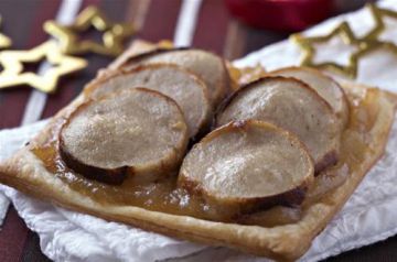 Feuilletés pommes boudin blanc Feuilletés pommes boudin blanc