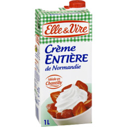 Crème entière liquide Crème entière liquide