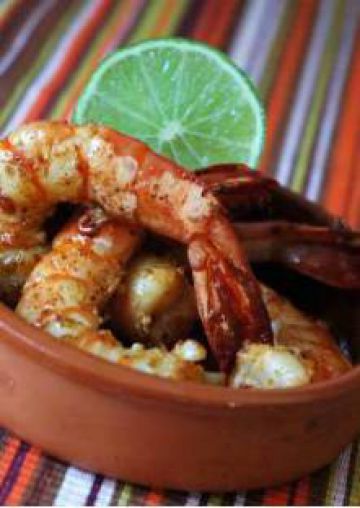 Gambas à l'ail façon tapas Gambas à l'ail façon tapas
