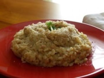 Risotto au thon sauce crème au Parmesan Risotto au thon sauce crème au Parmesan