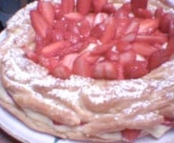 Couronne aux fraises Couronne aux fraises