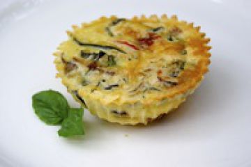 Clafoutis aux légumes grillés au basilic Clafoutis aux légumes grillés au basilic