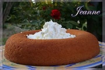 Baba au rhum et crème chantilly