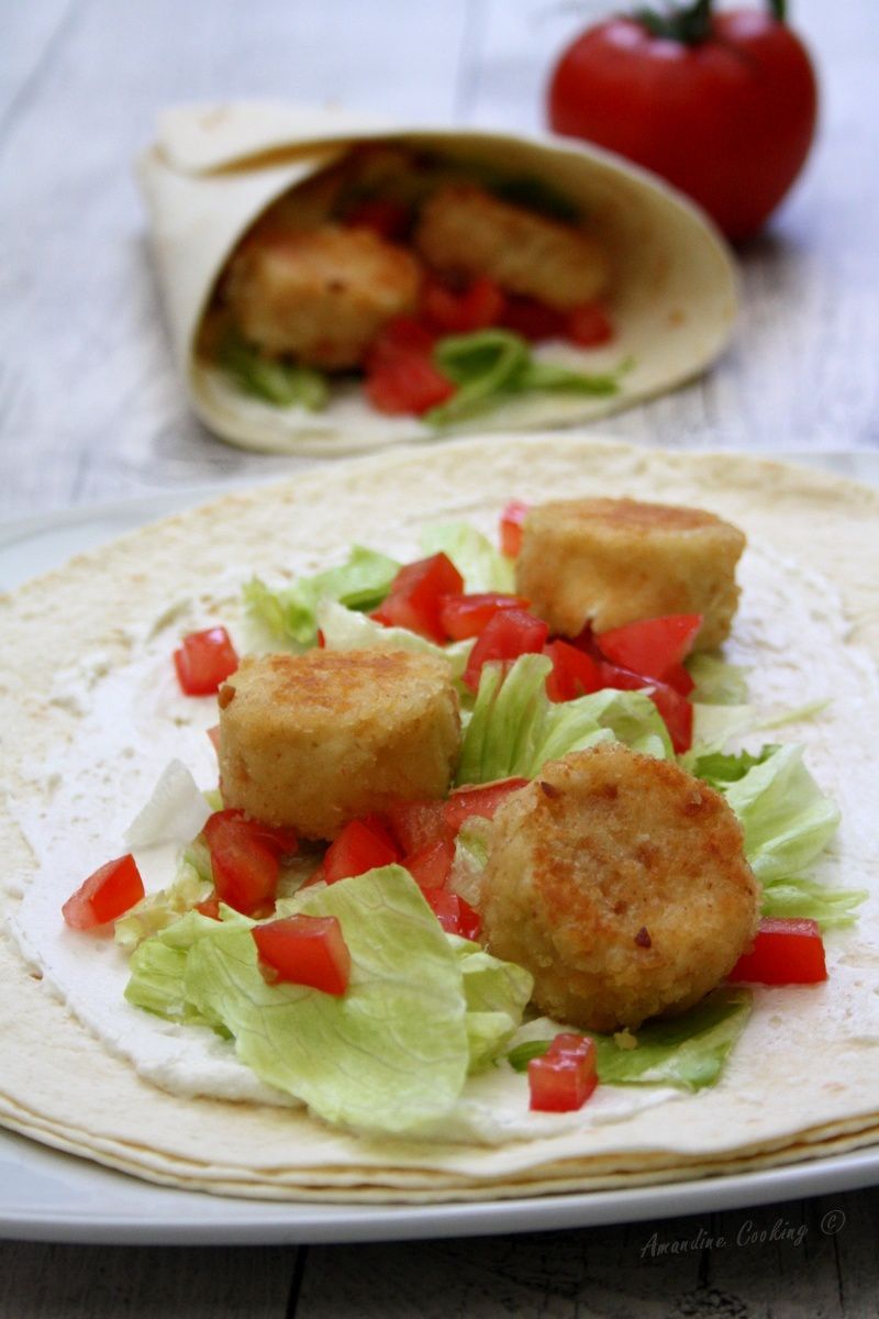 Wrap au chèvre Wrap au chèvre