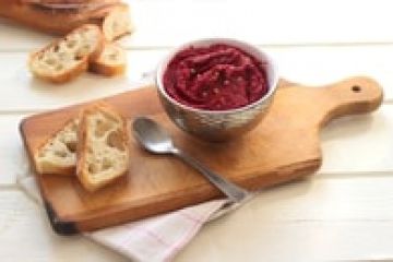 Houmous de betterave Houmous de betterave