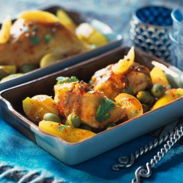 Tagine de lapin aux citrons confits Tagine de lapin aux citrons confits
