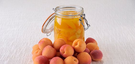 Abricots au sirop Abricots au sirop