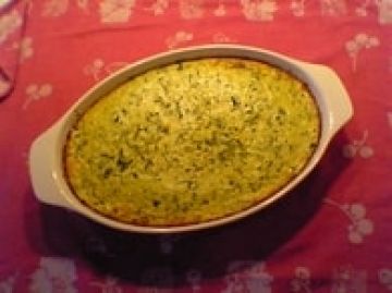 Flan de courgettes au basilic Flan de courgettes au basilic