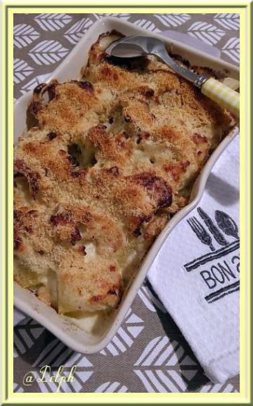 Parmentier de Chou-Fleur au saumon Parmentier de Chou-Fleur au saumon