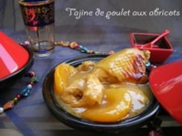 Tajine de poulet aux abricots Tajine de poulet aux abricots