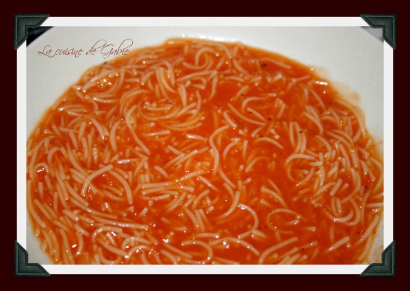 Velouté tomates aux vermicelles (ER) Velouté tomates aux vermicelles (ER)