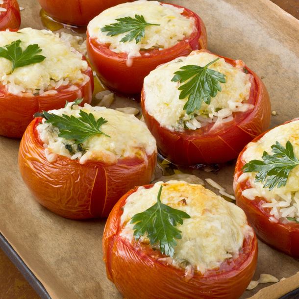 Tomates farcies au riz Tomates farcies au riz