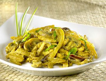 Lanières de dinde aux fenouil, au wok Lanières de dinde aux fenouil, au wok