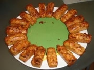 Minis cakes au saumon et poireaux Minis cakes au saumon et poireaux
