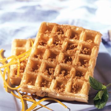Gaufres à la vergeoise Gaufres à la vergeoise