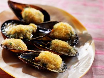 Moules au beurre d'ail Moules au beurre d'ail