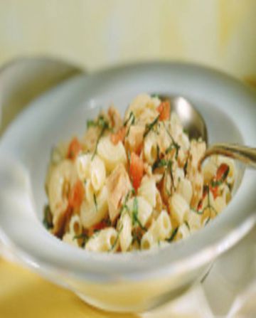 Salade de pâtes au surimi Salade de pâtes au surimi