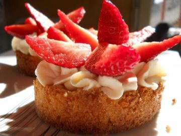 Tartelettes aux fraises et mascarpone Tartelettes aux fraises et mascarpone