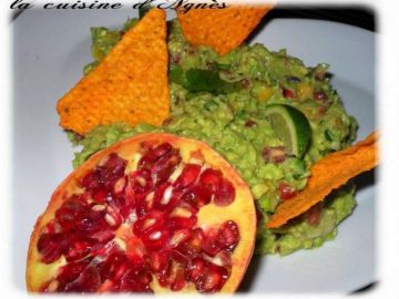 Guacamole avocat mangue grenade Guacamole avocat mangue grenade