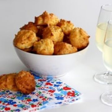 Gougères jambon et emmental Gougères jambon et emmental