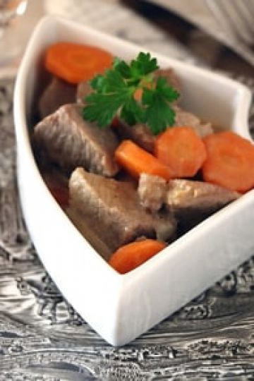 Sauté de porc à la moutarde Sauté de porc à la moutarde