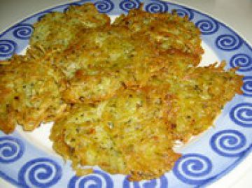 Galettes de pommes de terre aux herbes Galettes de pommes de terre aux herbes