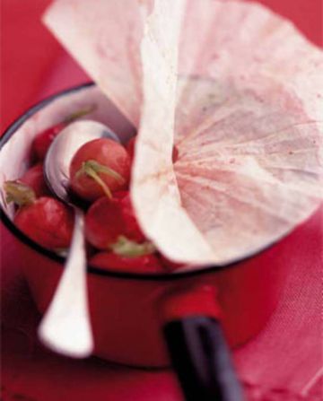Radis glacés comme des navets Radis glacés comme des navets
