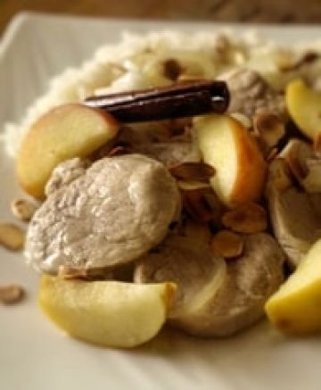 Filet mignon aux pommes et à la cannelle Filet mignon aux pommes et à la cannelle