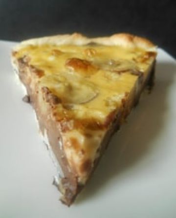 Tarte banane et chocolat noir Tarte banane et chocolat noir