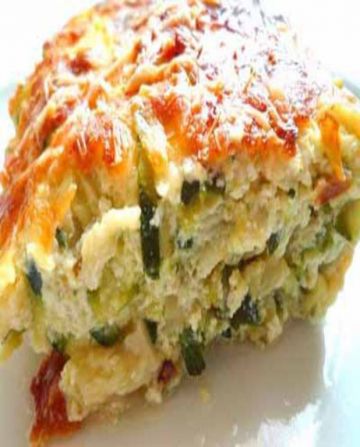 Gratin de courgettes au curry