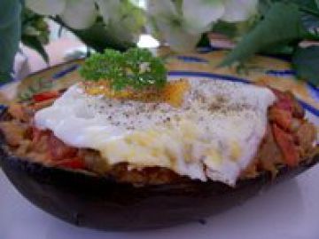 Aubergines en nid Aubergines en nid