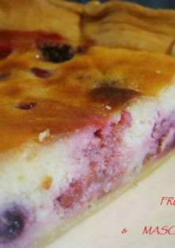 Tarte chocolat blanc et fruits rouges Tarte chocolat blanc et fruits rouges