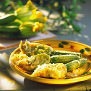 Beignets de fleurs de courgettes Beignets de fleurs de courgettes