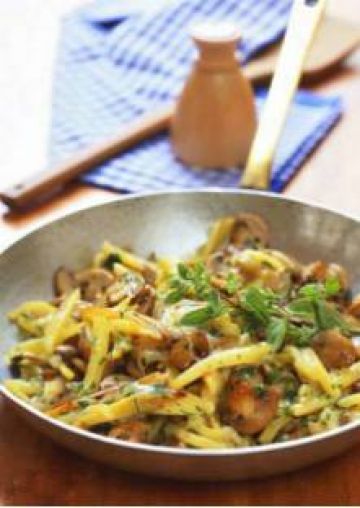 Poêlée de pommes de terre aux champignons Poêlée de pommes de terre aux champignons