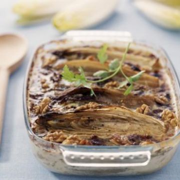 Gratin d'endives sauce roquefort Gratin d'endives sauce roquefort